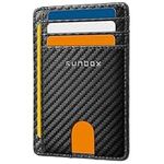 RUNBOX Slim Card Wallet for Mens RFID Blocking Credit Card Holder Case for Men and Women Gift Box