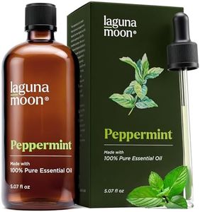 Peppermint Oil - Natural Pure Essential Oils for Diffusers Aromatherapy & Humidifiers - Fresh Fragrance Scents for Home, Office, Massages, Candle Making, Hair Growth & Skin Care (150mL)