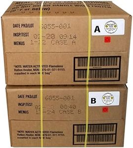 Western Frontier MRE 2020 Inspection Date Case, 24 Meals with 2020 Inspection Date, 2017 Pack Date. Military Surplus Meal Ready to Eat. (A and B Bundle)