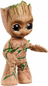 Mattel Marvel I Am Groot - Groot Ballerino, personaggio di peluche soffice parlante e da collezione, Giocattolo e regalo per Bambini 3+ Anni, HJM23
