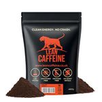 Lean Caffeine High Caffeine Ground Coffee – Super Clean, Strong And Lab Verified, Tested For Mycotoxins And Heavy Metals – Low Acid Dark Roast – Bulletproof Coffee – 227g (1 Pack)