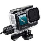 Suptig Waterproof Housing Case Waterproof Case Dive Case Charging Case Compatible for Gopro Hero 12 Hero 11 Hero 10 Hero 9 Black Waterproof 164Ft