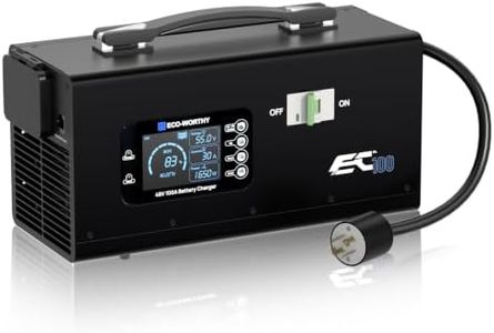 ECO-WORTHY 48V 100A Battery Charger for 48V Lithium LiFePO4 Battery