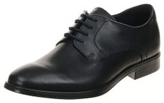 ECCO Shoes Men's Melbourne Plain Toe Shoe, Black, 44 Medium EU (10-10.5 US)