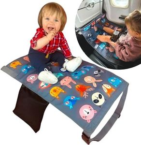 Little Traveler ​​ Airplane Seat Extender for Kids - Footrest & Toddler Airplane Bed - Traveling with Toddlers Made Easier - Kids Travel Essentials for Flying & Plane Accessories - Up To 5 Years of Age