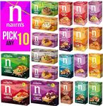 Nairn's PICK ANY 10 Gluten Free Oat Biscuits, Oatcakes, Crackers, Flatbreads. Flavours inc. Chocolate chip, cheese, fruit and seed, Stem Ginger, Mixed Berries, Salted Caramel Etc.