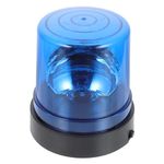 Holibanna Blue Beacon Light Rotating Flashing Lights DJ Strobe Light Safety Warning Lights Emergency LED Police Car Siren Strobe Lights for Disco Bar Party Dancing Light