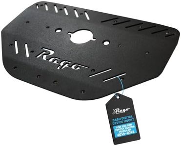 Rago Fabrication Modular Dash Mount with Dual USB Charging Port - Steel Construction Compatible with 2014-2021 2nd Gen Toyota Tundra - Low-Profile Dash Phone Mount