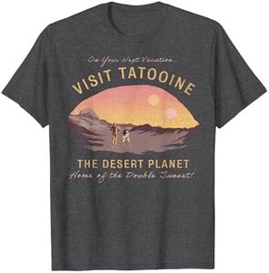 Star Wars Visit Tatooine The Desert Planet Maglietta
