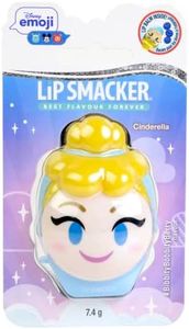 Lip Smacker - Disney Emoji Flip Balms Collection - Cenerentola Burrocacao per Bambini - Gusto Frutti di Bosco - Dolce Regalo per i Tuoi Amici - Pezzo Singolo