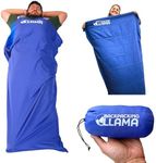 Sleeping Bag Liner Ultralight - Travel Sheets for Hotel - Self tan Sleep Sack Adult - Cocoon Mummy Compatible