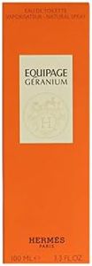 Hermès Equipage Geranium Eau de Cologne Spray,Black,100 ml (Pack of 1)