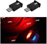 Sylvil 2 PCS USB Type C LED Ambient