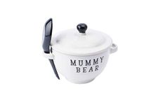 CGB Giftware | 'Mummy Bear' Porridge Bowl and Spoon | Loft Range | Breakfast | Cereal | Kitchen | GB03752