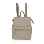 Lavie Fabio Backpack for Girls | Women's Fashion Backpack (Beige)