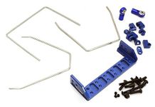 Integy RC Model Anti Roll Stabilizer Sway Bar Kit Designed for Traxxas TRX-4 Off-Road Truck