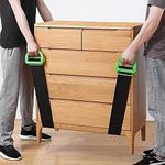 Adjustable Lifting Moving Straps, Single or Multi-Person Retractable Carrying Strap, Multipurpose Furniture Moving Straps for Furniture, Boxes, Mattress, Construction Materials, Supports Up to 600 Lbs