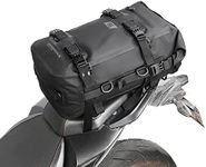 Rhinowalk Motor Pannier Bag 15L Multifunctional Fully Waterproof Rear Rack Trunk Motorcycle Seat Bag Motorbike Saddle Bag Professional Motor Accessories-Black