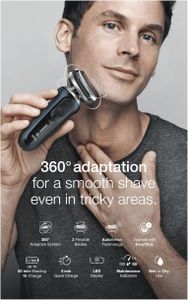 Braun Series 7 Electric Shaver for Men – Blue