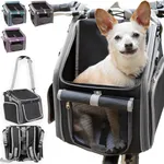 Dog Bike Basket, Mesh Windows, 2 Sa