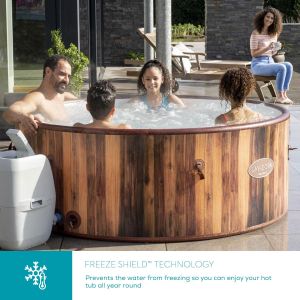 Lay-Z-Spa Helsinki Hot Tub – 5-7 Person Inflatable Spa
