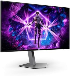 AOC AGON PRO AG276QZD - 27 Inch QHD Gaming Monitor. OLED, 240Hz, 0.03ms, G-Sync, HDR10, Light FX, E-Sports stand design, USB Hub (2560 x 1440 240Hz, HDR10, HDMI 2.0 / DP 1.4 / USB 3.2)