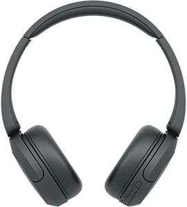 Sony WH-CH520 Best Wireless Bluetooth On-Ear Headphones with Microphone for Calls and Voice Control, Up to 50 Hours Battery Life with Quick Charge Function, Includes USB-C Charging Cable - Black