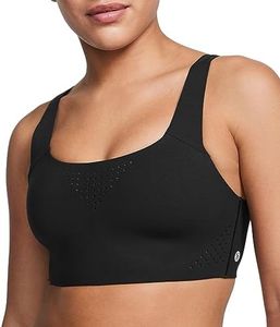 Victoria's Secret Featherweight Max Sports Bra, Sports Bras for Women High Support (32B-38DDD), Black, 36C