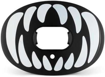 Battle Sports Science Chrome Predator Oxygen Mouthguard (Black/White)