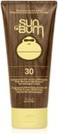 Sun Bum Original SPF 30 Moisturizing Sunscreen Lotion | Vegan and Broad Spectrum UVA/UVB Sunscreen with Vitamin E | 177 ml, white