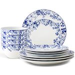 Noritake Bloomington Road 12-Piece Set in Blue/White