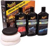 Meguiar's ULTPCKITEU Ultimate Paint Care Kit: 3 step process for the perfect paint finish. Contains: compound, car polish & car wax