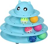 UPSKY Cat Toy Roller 3-Level Turnta