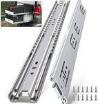 TP-LAIE 1 Pair 200 Lbs Heavy Duty Drawer Slides,8 10 12 14 16 18 20 22 24 26 28 30 32 34 36 38 40 Inch Full Extension Ball Bearing Rails Cabinet Tool Box Runners Tracks Glides(20 inch,with M4 Screws)