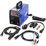 250A 110/220V Welder,ARC/Lift TIG Welding Machine with Synergic Control,IGBT Inverter,Hot Start,Arc Force and Anti-Stick