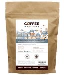 Coffee Masters Mountain Water Decaf Ground Coffee 500g - 100% Arabica Coffee Beans - Espresso Ground Coffee Suitable for Espresso Machines - Bold and Strong Flavour Ground Decaffeinated Coffee Beans