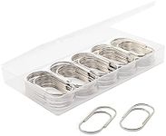 Silver Paper Clips, Jumbo/Large, No