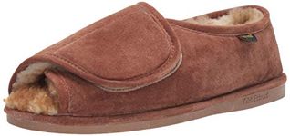 Old Friend Men's Step-in Slipper, Chestnut II