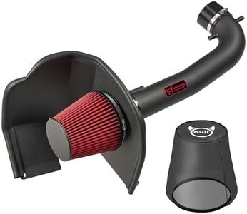 EVIL ENERGY Cold Air Intake Compatible for 2014-2018 Chevy Silverado 1500/GMC Sierra 1500 5.3L/6.2L, Increases Horsepower, Towing Performance & Acceleration, Includes Heat Shield & Pre-Filter, Black
