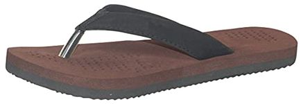 DOCTOR CHOICE Men's Comfortable & Lightweight Floater/Chappal (Brown, Numeric_12)