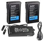 Kastar 2-Pack Battery and Dual D-Ta