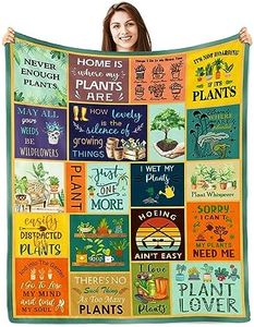 Gardening Gifts for Women,Plant Gifts,Gifts for Plant Lovers,Gifts for Gardeners Women,Plant Gifts for Plant Lovers,Plant Lover Gifts for Women,Plant Lady Gifts Ideas,Plant Mom Gifts Blanket 60”x50”
