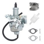 Polaris 170 Carburetor With Intake Manifold Boot Joint Fits Phoenix 200 Sawtooth 200 Ranger RZR 170