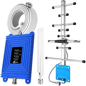 Cell Phone Booster for House Boosts 5G 4G LTE 3G 2G Compatible with All Canadian Carriers - Bell, Rogers, Telus Band 2/4/5/12/13/17/25/66 Cell Signal Booster for Home Office Covers up to 4,500sq.ft