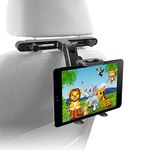 Macally Adjustable Car Seat Headrest Mount and Holder for Apple iPad Air / Mini, Samsung Galaxy Tab, Kindle Fire, Nintendo Switch, and 7" to 10" Tablets (HRMOUNT)