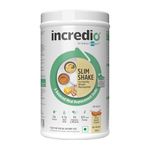 Incredio by HealthKart Slim Shake for Weight Management (Kesar Badam, 480g) | 22g Triple Blend Protein (Whey, Soy & Casein) High Fibre, Low Calories, 24 Vitamins & Minerals, Meal Replacement Shake