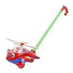 Generic Helicopter Hand Pushing Toy