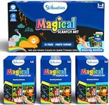 Skillmatics Party Favors (Pack of 15) - Magical Scratch Art Set for Kids, Animals, Goodie Bag, DIY Art & Craft Activity, Gifts for Toddlers, Girls, Boys Ages 3, 4, 5, 6, 7, 8