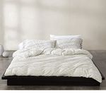 Calvin Klein Home CKMC STRATA Cover, King Duvet, Heathered Marble