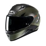 HJC C10 Inka Full Face Motorcycle Helmet Motorbike Scooter ACU Gold Crash Lid Orange (L)